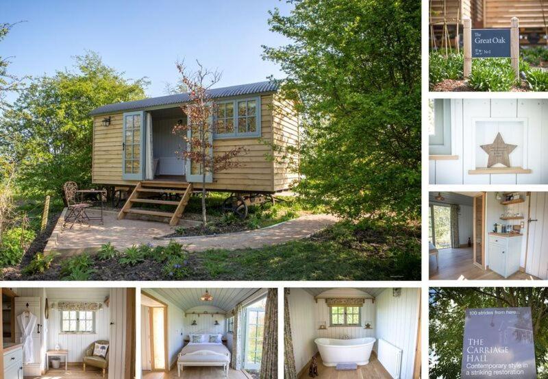 Perkins Luxury Shepherd Huts Nottingham Zewnętrze zdjęcie